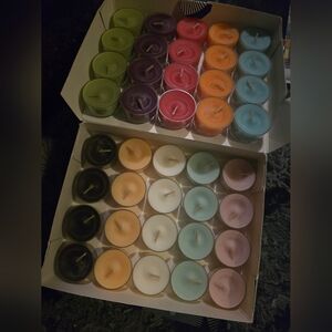 Assorted Scented Tealight Candle Set (40) Partylite